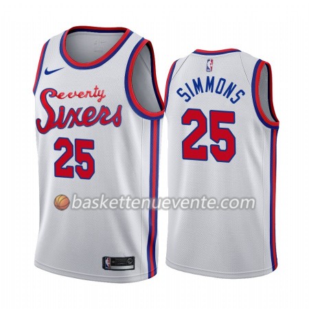 Maillot Basket Philadelphia 76ers Ben Simmons 25 2019-20 Nike Classic Edition Swingman - Homme
